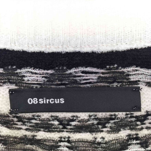 ゼロエイトサーカス 08sircus chenille jaquard knit メンズ 6