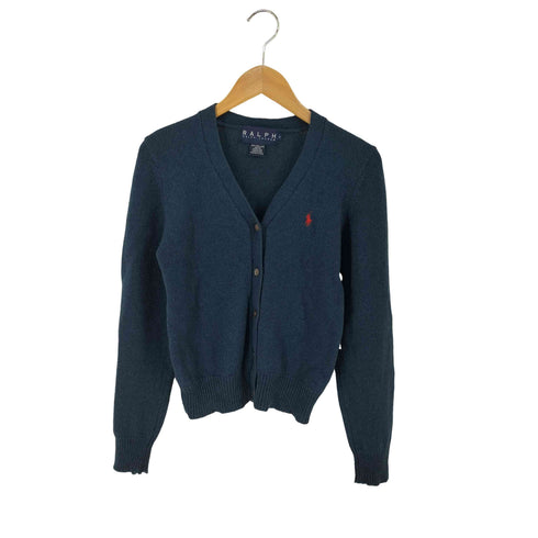 ラルフローレン RALPH LAUREN RALPH RALPH LAUREN ポニー刺繍 ウールニットカーディガン レディース import:S