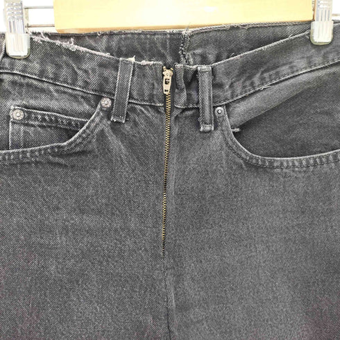 ナナナナサーカ 77circa センタージップデザイン 切りっぱなし デニムパンツ レディース