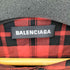 バレンシアガ BALENCIAGA I LOVE TECHINOエンブロイダリーチェックシャツ メンズ 40