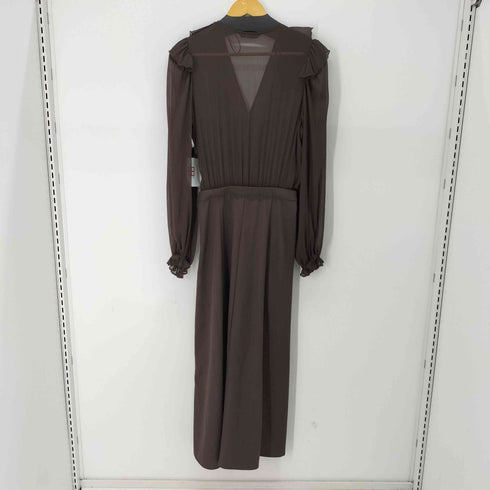 ザラ ZARA シアー フリル ワンピース レディース import:XS