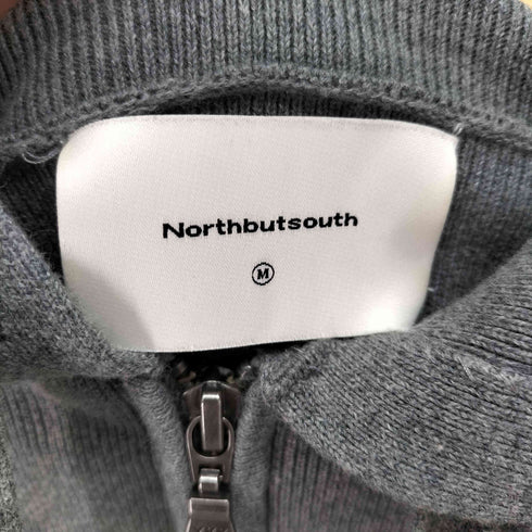 Northbutsouth 短丈 リブニット ジップ パーカー レディース import:M
