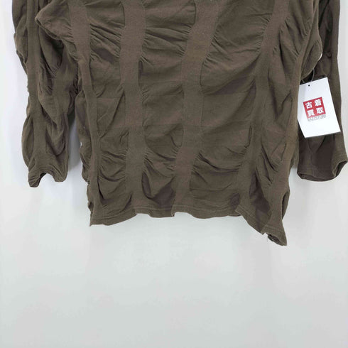 プランテーション Plantation 総柄 タートルネックカットソー レディース JPN:M