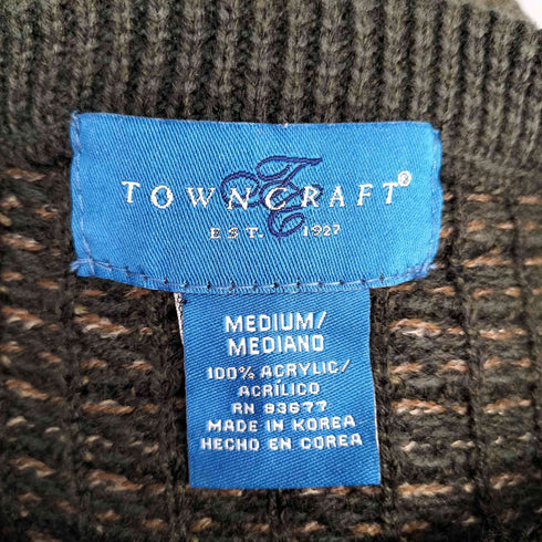 タウンクラフト TOWNCRAFT デザインニット メンズ import:M