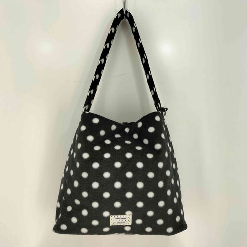 RONRON 25aw DOT FLEECE TOTE BAG BLACK レディース FREE