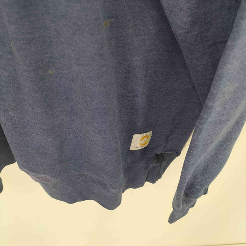 カーハート Carhartt 00s Vガゼットダメージ 無地スウェットトレーナー メンズ XL