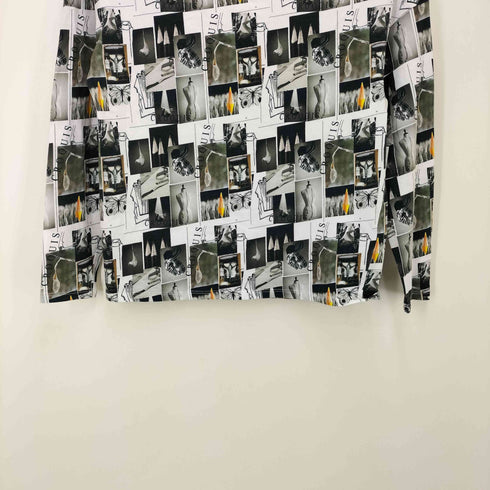 sarah pacini イタリア製 総柄 ジャージーカットソー レディース