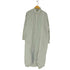 ナナナナサーカ 77circa circa make double placket shirt one-piece ストライプ シャツ ワンピース レディース