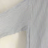 ナナナナサーカ 77circa circa make double placket shirt one-piece ストライプ シャツ ワンピース レディース