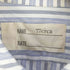 ナナナナサーカ 77circa circa make double placket shirt one-piece ストライプ シャツ ワンピース レディース