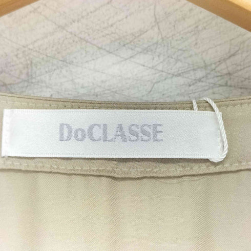 ドゥクラッセ DoCLASSE 25ss グロスギャザー ベルトワンピース レディース JPN:11号