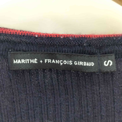 マリテフランソワジルボー MARITHE FRANCOIS GIRBAUD ニットフリルワンピース Y2K レディース JPN:S