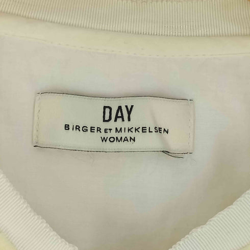 Day Birger Et Mikkelsen コットン フリル ノースリーブ ブラウス レディース