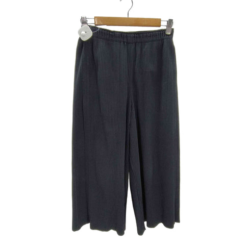 ミーイッセイミヤケ me ISSEY MIYAKE 23SS FINE KNIT PLEATS PANT ファイン ニット プリーツ パンツ レディース