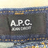 アーペーセー A.P.C. JEAN DROIT スキニー デニムパンツ レディース US:25