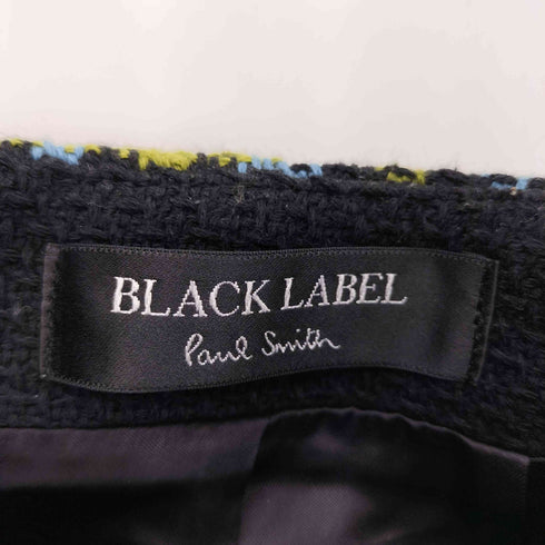 ポールスミスブラックレーベル Paul Smith BLACK LABEL レーヨン混 ツイードスカート レディース 40