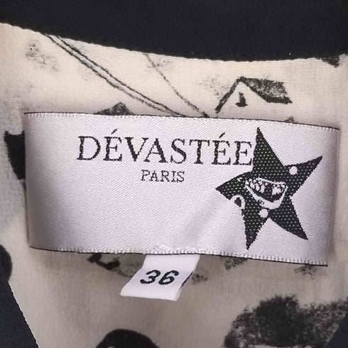 DEVASTE スマイル ノースリーブ シャツ レディース JPN:36