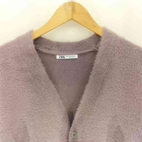ザラ ZARA モヘアライク カーディガン レディース M
