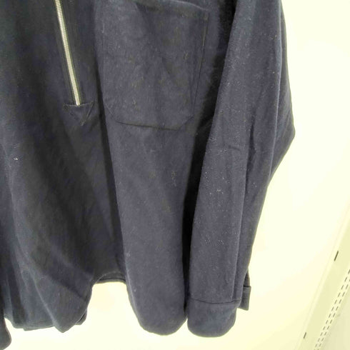 コモリ COMOLI 16AW ウール フラノ ZIP シャツ メンズ JPN:1