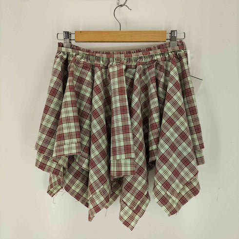 チャオパニック Ciaopanic チェックイレヘムミニスカート レディース ONE SIZE