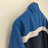 フィラ FILA 裏地メッシュ ラインパイピング ロゴ刺繍 ジップアップ ジャケット メンズ import:M