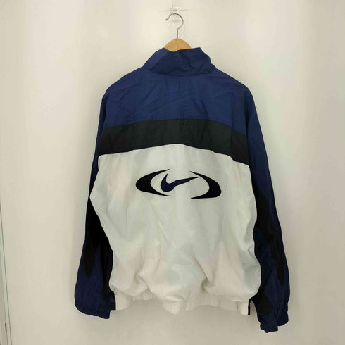 ナイキ NIKE 90S ロングスリーブ フロントジップ ナイロンジャケット メンズ L
