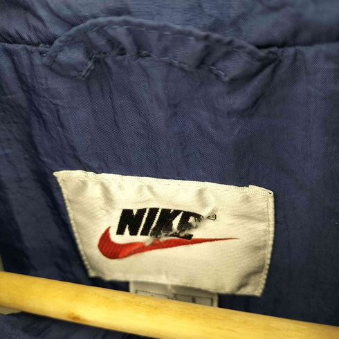 ナイキ NIKE 90S ロングスリーブ フロントジップ ナイロンジャケット メンズ L