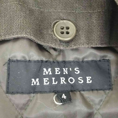 メンズメルローズ MENS MELROSE ライナー付きコットンジャケット メンズ JPN:4