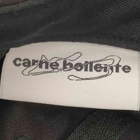 カルネボレンテ Carne Bollente My Crusing Cap クルージング 刺繍 キャップ メンズ
