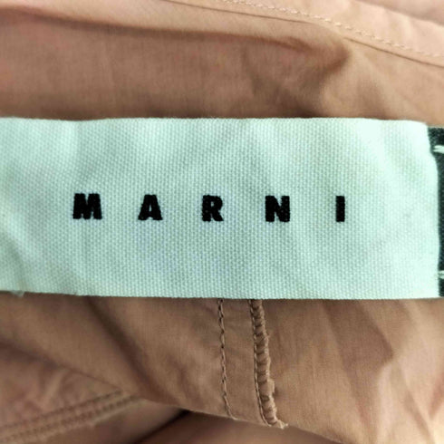 マルニ MARNI ライン ノースリーブワンピース レディース 38