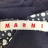 マルニ MARNI シルク切替 フリルブラウス レディース 38