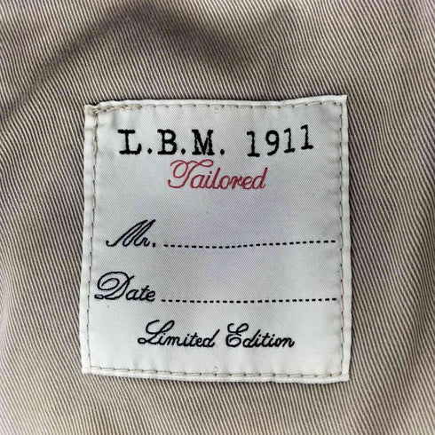 エルビーエム1911 L.B.M.1911 コットンジレ メンズ