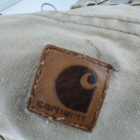 カーハート Carhartt WASHED-DUCK DOUBLE-FRONT WORK DUNGAREE ダック ダブルニー ワーク パンツ メンズ 34×32