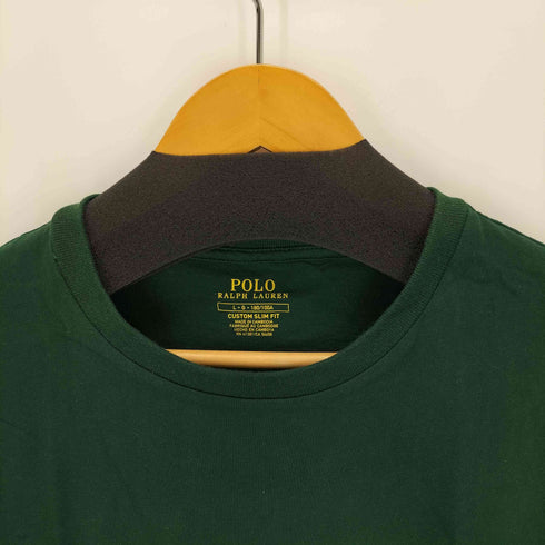 ポロラルフローレン POLO RALPH LAUREN CUSTOM SLIM FIT ポニー刺繍 ポケットTシャツ メンズ import:L