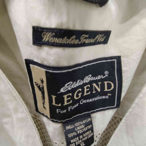 エディーバウアー Eddie Bauer 90-00S LEGEND ナイロン フィッシング ベスト 裏地メッシュ メンズ import:XL