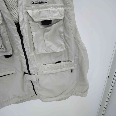 エディーバウアー Eddie Bauer 90-00S LEGEND ナイロン フィッシング ベスト 裏地メッシュ メンズ import:XL