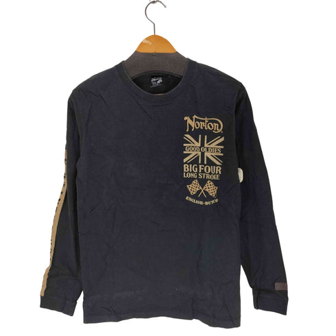 ノートン NORTON 刺繍ロゴ ロングスリーブカットソー メンズ L