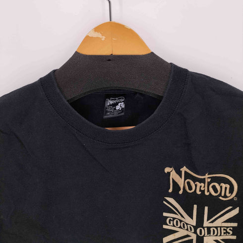 ノートン NORTON 刺繍ロゴ ロングスリーブカットソー メンズ L