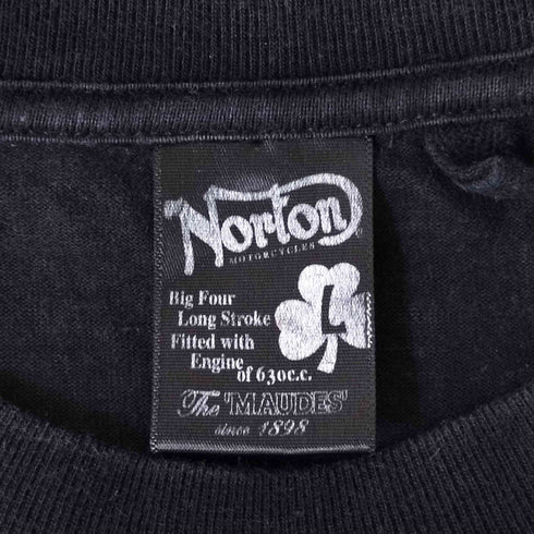 ノートン NORTON 刺繍ロゴ ロングスリーブカットソー メンズ L
