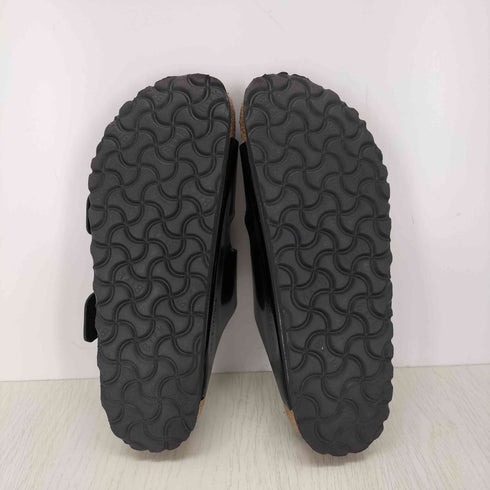 ビルケンシュトック BIRKENSTOCK アリゾナビックバックル ブラック ゴールド コンフォートサンダル レディース EUR:37