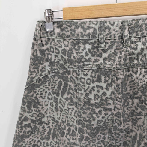 レオパード柄 ワイドパンツ レディース JPN:L