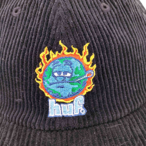ハフ HUF 刺繍コーデュロイキャップ メンズ