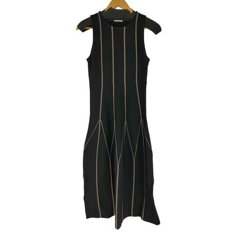 フレイアイディー FRAY I.D Cross Stitch Knit Onepiece レディース FREE