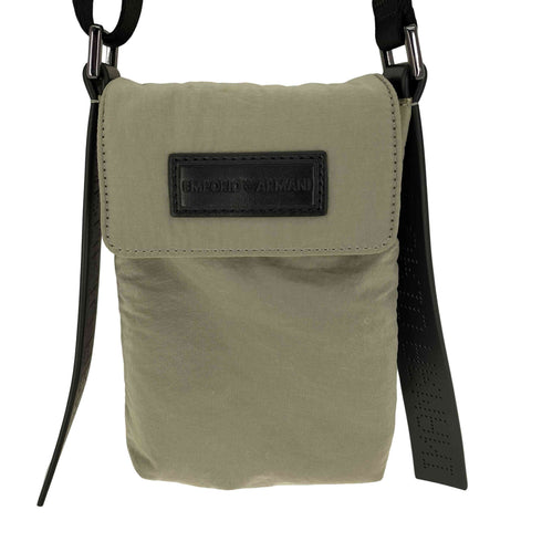 エンポリオアルマーニ EMPORIO ARMANI NYLON MINI SHOULDER BAG ナイロン サコッシュ バッグ メンズ