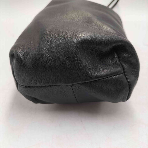 ジルサンダー JIL SANDER レザー 巾着 ハンド バッグ メンズ