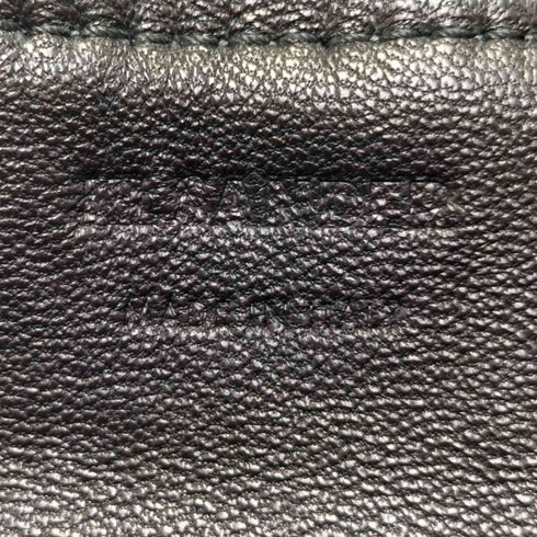 ジルサンダー JIL SANDER レザー 巾着 ハンド バッグ メンズ