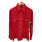 ラングラー Wrangler 70S USA製 三角タグ 襟芯 ウエスタン シャツ メンズ import:M