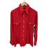 ラングラー Wrangler 70S USA製 三角タグ 襟芯 ウエスタン シャツ メンズ import:M