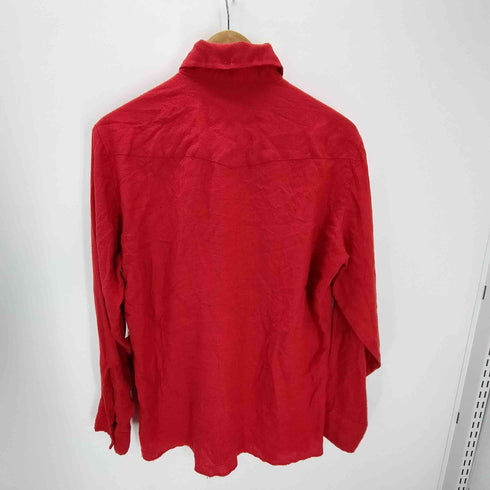 ラングラー Wrangler 70S USA製 三角タグ 襟芯 ウエスタン シャツ メンズ import:M