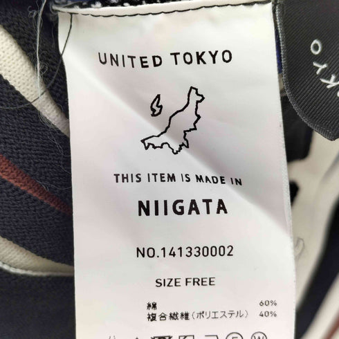 ユナイテッドトウキョウ UNITED TOKYO マルチストライプ ニット レディース FREE